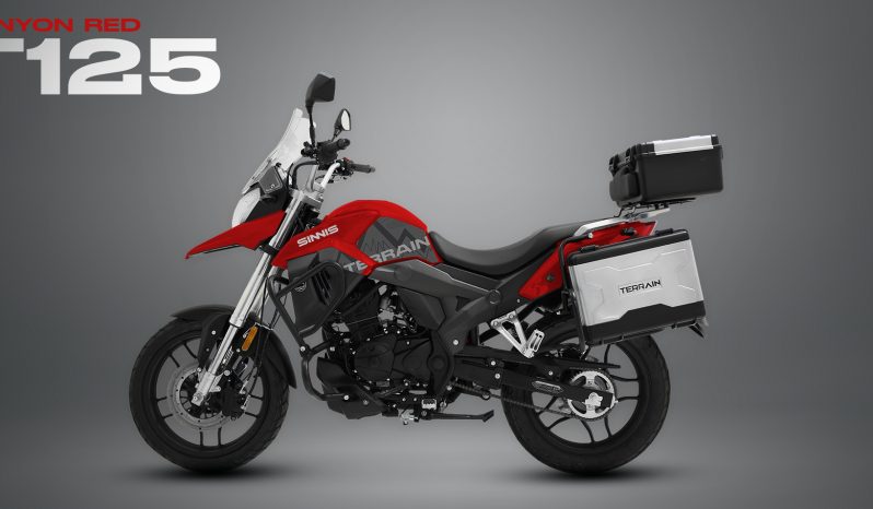SINNIS TERRAIN T125 (EURO 5) – (RED IN STOCK )-finance available